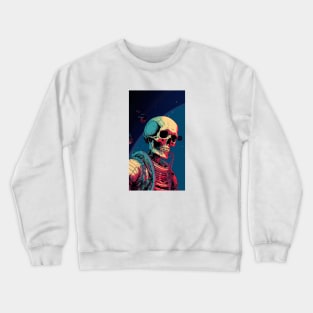 Dead Skull Astronaut Crewneck Sweatshirt